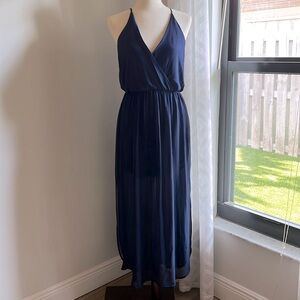 Lined summer Navy Dress